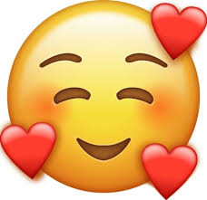 Smile Emoji With Hearts Ios Emoji Emoji Drawing Emoji Wallpaper Iphone