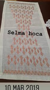 Kibris Keteni Uzerine Tel Kirma Calismamiz Ogrencim Zehra Hanimin Ilk Tel Kirma Deneyiminin Sonucu Goruntuler Ile Tig Desenleri Desenler Orgu Desenleri