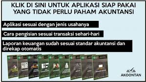 Ada beberapa aplikasi yang digunakan oleh pelaku bisnis dalam menyelesaikan laporan keuangan salah satunya menggunakan aplikasi pengolah angka (spreadsheet) atau lebih dikenal dengan ms. Aplikasi Akuntansi Siap Pakai Promo Akoontan