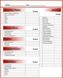 Car Detail Checklist Car Detailing Car Detailing Tools Car Detailing Interior