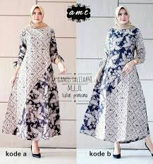 Maybe you would like to learn more about one of these? Gamis Batik Modern Batik Dress Modern Batik Fashion Batik Dress