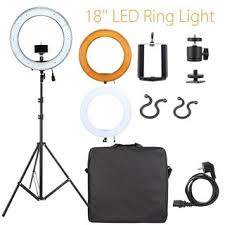 Selens 26cm 12 14 18 5500k Led Dimmable Diva Ring Light Beauty Light With Stand Shopee Indonesia