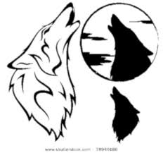 This is a fairly easy task that will allow you to believe in yourself. Easy Wolf Drawing Howling At The Moon Novocom Top