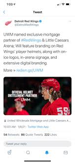 High quality quote logo gifts and merchandise. Ghiv Uwm To Be Red Wing S Partner With Logo On Helmet Spacs