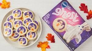 The bright colors and cartoon designs are fun and appropriate for kids (and adults) of all ages. Pillsbury Halloween Cookies Edible Crafts