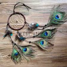 50 cm h x 70 cm w, frame options: Dream Catcher Peacock Feather Wall Hanging Decoration Ornament 22 Long Wind Chimes Hanging Decorations Aliexpress