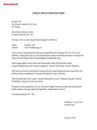 Contoh surat pengunduran diri dari sekolah. Surat Pengunduran Diri Kepala Sekolah Guru Galeri