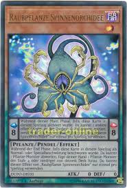 Card database low on ads as a thank you to everyone who uses ygoprodeck with their ad blocker disabled. Raubpflanze Spinnenorchidee Trader Online De Magic Yu Gi Oh Trading Card Online Shop For Card Singles Boosters And Supplies