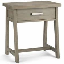 All products shipped within 24 hours! Simpli Home Sawhorse Solid Wood 24 Inch Wide Modern Industrial Bedside Table In For Sale Online Ebay