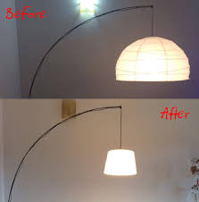 Ikea Hack Regolit Floor Lamp Before After Indoor Floor Lamps Diy Floor Lamp Floor Lamps Living Room