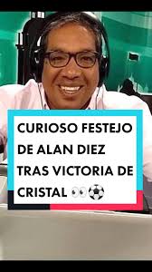 Alan Diez celebra victoria de Sporting Cristal emocionado