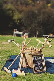 Retro Handmade Melbourne Wedding Ruffled Wedding Games For Kids Wedding Party Games Lawn Games Wedding