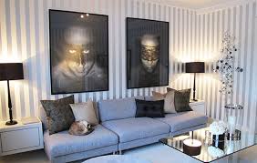 Horizontal stripes on walls are modern interior decorating and painting ideas that add energy to living spaces and visually change rooms proportions, creating interesting, unique, stylish and more spacious home interiors. 15 Striped Walls Living Room Designs Home Design Lover