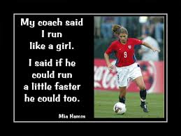 You dont just want to beat a team. Inspirational Uswnt Soccer Mia Hamm Quote And 50 Similar Items