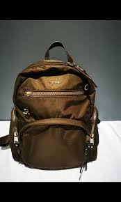 Tas Tumi Backpack Voyageur Carson Mink Authentic Ori, Fesyen Wanita, Tas &  Dompet di Carousell