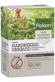 Tegen zevenblad hebben wij een product ontwikkeld: Pokon Tegen Hardnekkig Onkruid Concentraat Pokon Groen Doet Je Goed