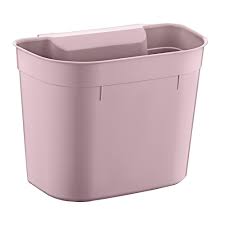 Dedeman Cos Gunoi Suspendat Plastina 7157 Din Plastic Forma Dreptunghiulara Roz 5l Dedicat Planurilor Tale