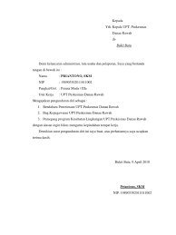 Misalnya lingkungan serta budaya kerja yang tak sesuai dengan karakter kamu, besaran gaji yang tak sesuai dengan kerjaan yang diberikan oleh perusahaan, karna. Contoh Surat Pengunduran Diri Kerja Dari Puskesmas Berbagi Contoh Surat