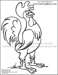Download Coloring Pages Free Online Coloring Pages Rooster