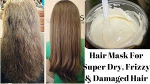 Yoghurt, which is rich in probiotics — especially greek varieties — is a common enhancement to any diy hair mask. Diy Hair Mask For Super Dry Frizzy Damaged Hair Cures Dandruff Promotes Hair Growth Youtube