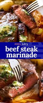 Beef Steak Marinade Recipe Beef Steak Marinade Steak Marinade Round Steak Recipes