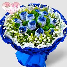 Order by 3pm for flower delivery today. Buy 99 Bluelover Blue Roses Flower Delivery Guangzhou City Chengdu North Beijing Shanghai Shenzhen Hangchow Nanjing In Cheap Price On Alibaba Com