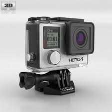 Gopro Hero4 Black 3d Model Ad Gopro Model Black Gopro 3d Model Model