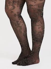 Maybe you would like to learn more about one of these? Plus Size Black And Gold Brocade Tights Torrid