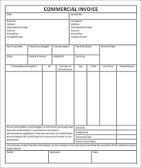 Free 22 Commercial Invoice Templates In Google Docs Google Sheets Excel Ms Word Numbers Pages Pdf