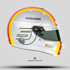It will keep me safe for the rest of the weekend!. Sebastian Vettel Helmet Design For His Mark Antar Design Facebook