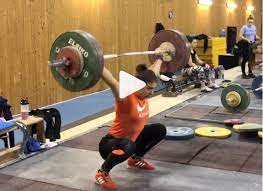 Most top lifters have about a 110% separation. Loredana Toma Rou 64 100 Kg Snatch Triple Weightlifting House