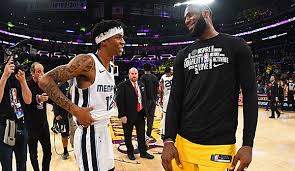 They took a new identity moving on from marc gasol at the deadline last year and shipping fellow longtime grizzlies mike. Nba Lebron James Lobt Ja Morant Von Den Memphis Grizzlies Der Junge Ist Ganz Besonders