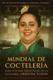 Exitos a nuestra representante en el Campeonato del Mundo de Coctelería Mirtha  González Salguero que hoy a las 10 pm hora de Colombia participará en  Briefing para los competidores y mañana sera