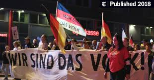 To come anywhere near understanding the enigma that is angela merkel it is necessary to explore her early life as a communist activist in east germany. One Legacy Of Merkel Angry East German Men Fueling The Far Right The New York Times