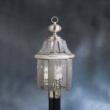 Free shipping on orders over $49.00. Kichler Antique Pewter 3 Light Post Light From The Embassy Row Collection Antique Pewter 9985ap From Embassy Row Collection