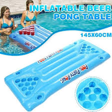 Pool Party Pong In 2020 Beer Pong Tables Pool Beer Pong Floating Beer Pong Table