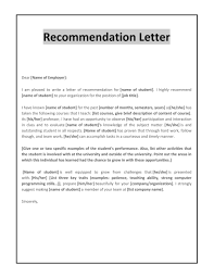 All letter of application samples are generally of the formal type and they follow some predefined writing the letter of application. 43 Free Letter Of Recommendation Templates Samples