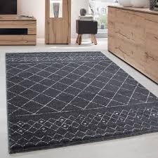 Hali Modern Tasarimli Geometrik Cizgili Desen Gri Beyaz Ebat 80x150 Cm Goruntuler Ile Halilar Modern Desenler