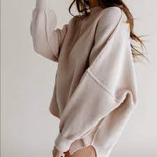 Free People Sweaters New Free People Easy Street Tunic Sweater Poshmark