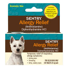 Sentry Allergy Relief Dog Tablets 100 Count Petco Allergy Relief Benadryl Allergy Symptoms