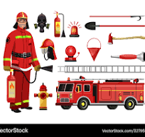 Firefighter Equipment & Safety Set