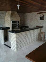 Pin De Adriana Rubis Em Deco Cuisine Em 2020 Area De Lazer Simples Churrasco Pequeno Varanda Com Churrasqueira