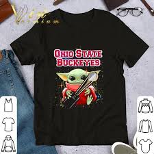 Hot Star Wars Baby Yoda Ohio State Buckeyes Champion Shirt Trong 2021