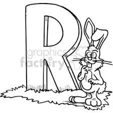 Abc Letters Clipart Black And White Black And White Alphabet Rabbit Kindergarten Coloring Pages Preschool Coloring Pages Alphabet Coloring Pages