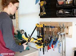 By april wilkerson on august 09, 2015. Simple Diy Clamp Rack An Easy Workshop Organization Solution
