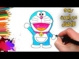 رسم سهل كيفية رسم دورايمون خطوة بخطوة تعليم الرسم للأطفال تعلم الرسم رسومات سهله وجميله easy drawings for kids drawing for kids anime character drawing