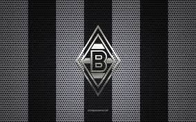 Download this borussia monchengladbach wallpaper #2 to use as your desktop, smartphone or tablet background. Borussia Monchengladbach Logo English Football Club Metal Emblem Black And White Metal Mesh Background Hd Wallpaper Peakpx