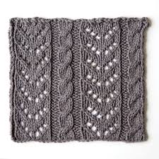 How To Knit Lace And Cable Stitch Orgu Ilmekleri Orgu Orgu Desenleri