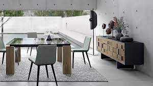 100 cm + rallonges table repas avec 2 allonges de. Dining Room Storage Roche Bobois