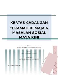 Ahmad safwan jadual kandungan tajuk mukasurat 1. Doc Kertas Kerja Ceramah Menangani Jenayah Dan Salah Laku Di Sekolah Ina Muss Academia Edu